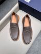 J.M.WESTON Man Grey Calfskin Business Leather Shoes 042836 (4)_th.jpg